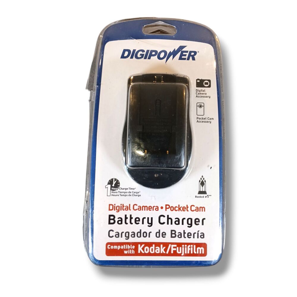 Digipower Camera Battery Charger For Kodak Fujifilm 1 Hour Quick Charge QC-500KF